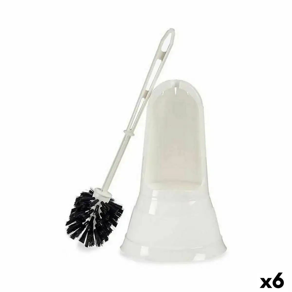 Brosse de salle de wc blanc noir pvc polypropylene 16 x 36 2 x 16 cm 6 unites _1632. DIAYTAR COTE D'IVOIRE - L'Art de Choisir, l'Art de S'émerveiller. Explorez notre gamme de produits et laissez-vous émerveiller par des créations authentiques et des designs modernes.