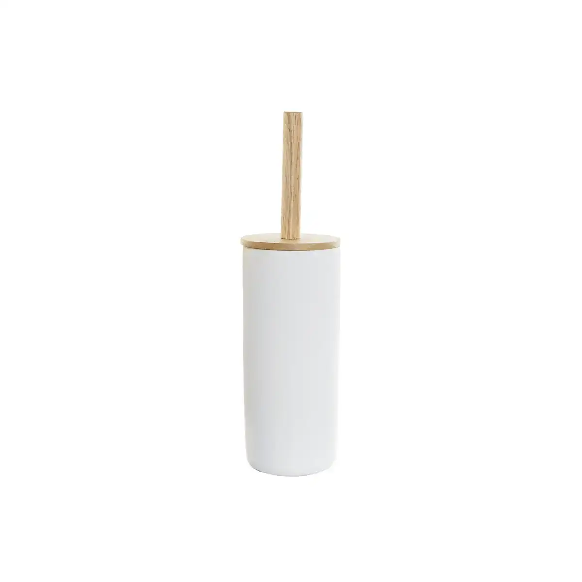 Brosse de salle de wc dkd home decor 10 x 10 x 38 cm naturel blanc gres_7879. DIAYTAR COTE D'IVOIRE - Où Chaque Produit est une Histoire à Raconter. Découvrez notre sélection de produits qui vous permettent de créer votre propre récit à travers vos achats.