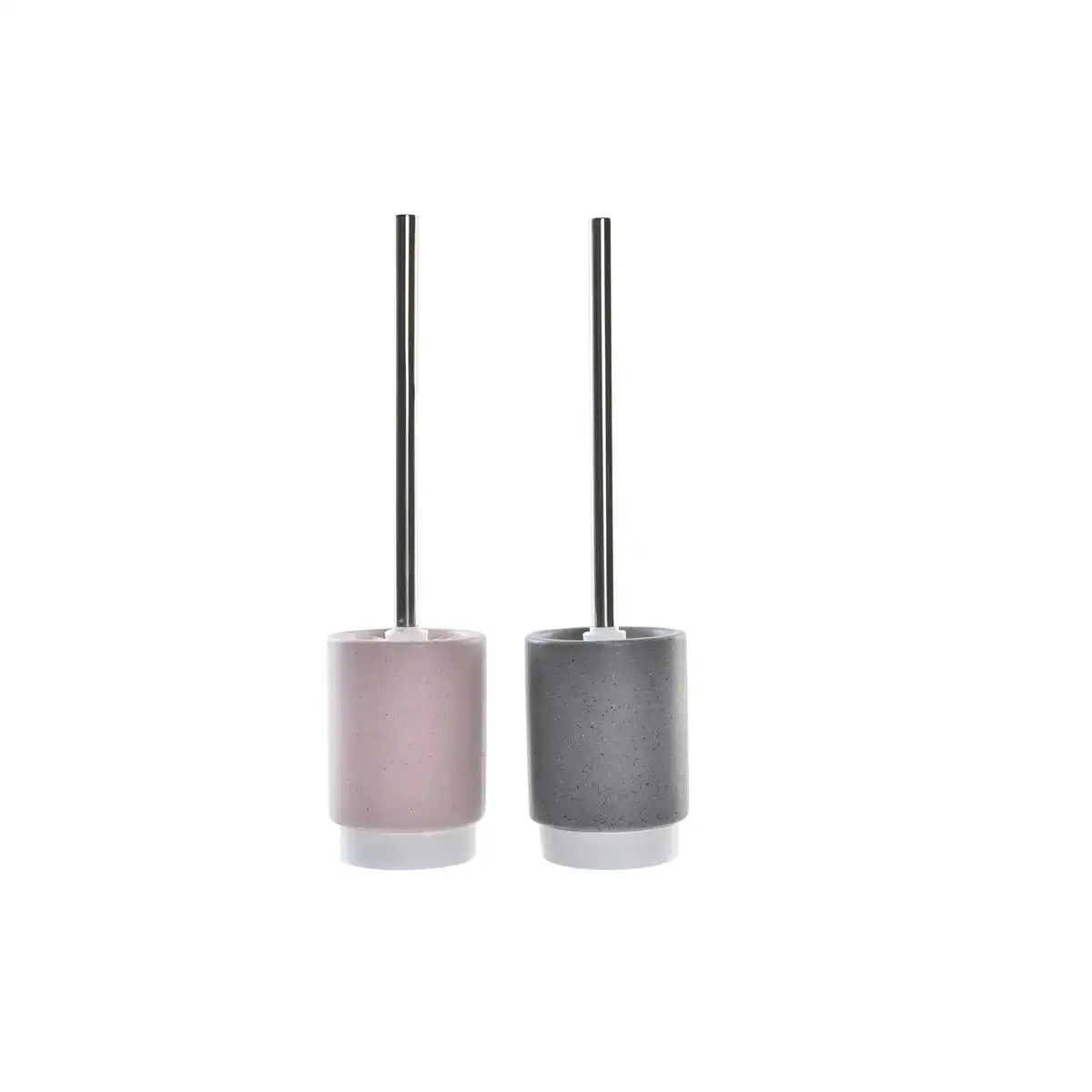 Brosse de salle de wc dkd home decor gris rose argente rose clair metal aluminium dolomite urbaine 9 8 x 9 8 x 39 cm 2 unites _6678. DIAYTAR COTE D'IVOIRE - Où le Shopping est un Plaisir Engagé. Parcourez notre catalogue et choisissez des produits qui respectent vos valeurs et vos attentes.