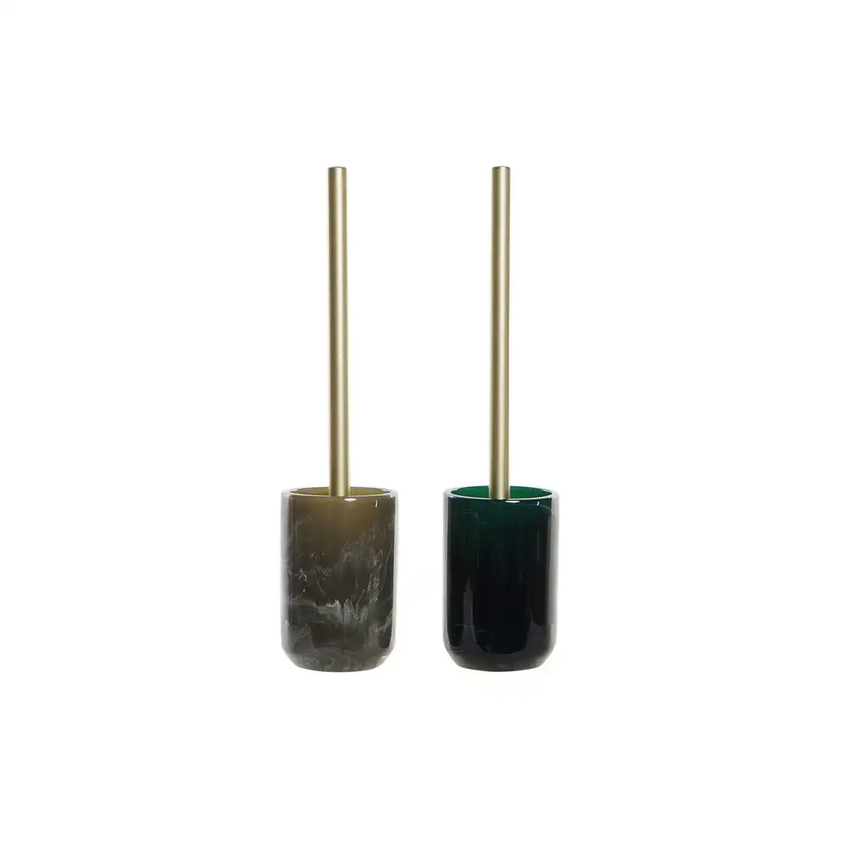 Brosse de salle de wc dkd home decor vert gris resine marbre 9 x 9 x 37 cm 2 unites _6984. Bienvenue dans l'univers captivant de DIAYTAR COTE D'IVOIRE - Votre Plateforme de Shopping Tout-en-Un. Parcourez notre boutique en ligne pour découvrir des produits uniques, allant des articles ménagers aux élégants accessoires de mode.