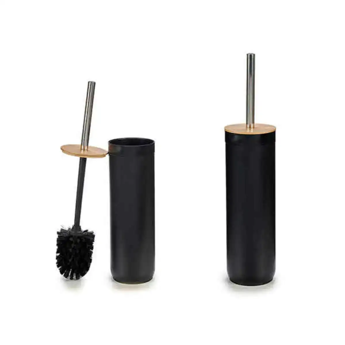 Brosse de salle de wc marron noir bambou polypropylene 9 5 x 39 x 9 5 cm_4858. Entrez dans le Monde Éclectique de DIAYTAR COTE D'IVOIRE. Explorez nos catégories et dénichez des trésors qui reflètent la richesse et l'authenticité du Côte d'Ivoire.