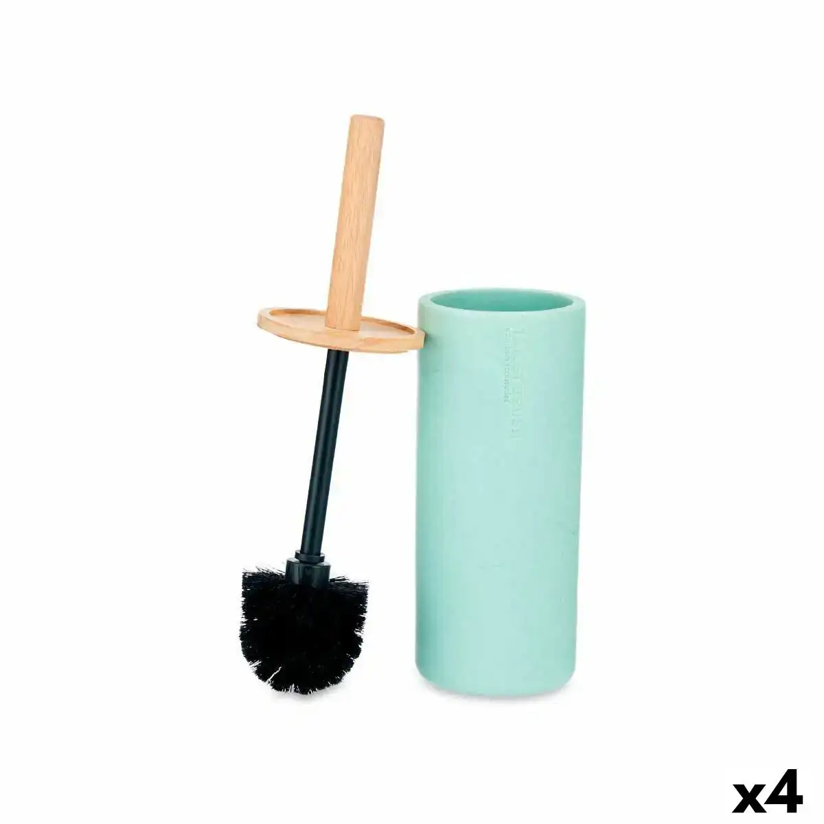 Brosse de salle de wc menthe bois resine 10 5 x 38 x 10 5 cm 4 unites _1304. DIAYTAR COTE D'IVOIRE - L'Art du Shopping Sublime. Naviguez à travers notre catalogue et choisissez parmi des produits qui ajoutent une touche raffinée à votre vie quotidienne.
