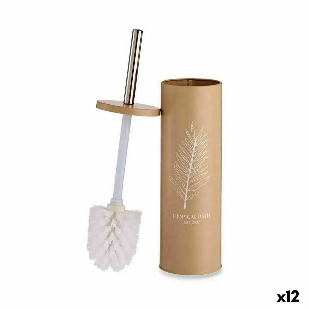 Brosse de salle de wc tropical bath blanc beige acier plastique 9 5 x 37 5 x 9 5 cm 12 unites _7876. Entrez dans l'Univers de DIAYTAR COTE D'IVOIRE - Où Chaque Produit a sa Place. Explorez nos rayons virtuels et choisissez des articles qui s'intègrent parfaitement à votre style de vie.