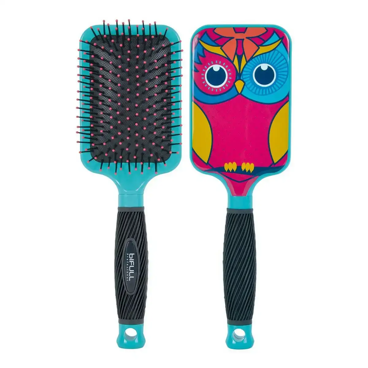 Brosse demelante bifull hibou rose_4601. DIAYTAR COTE D'IVOIRE - Où la Mode et le Confort se Rencontrent. Plongez dans notre univers de produits et trouvez des articles qui vous habillent avec style et aisance.