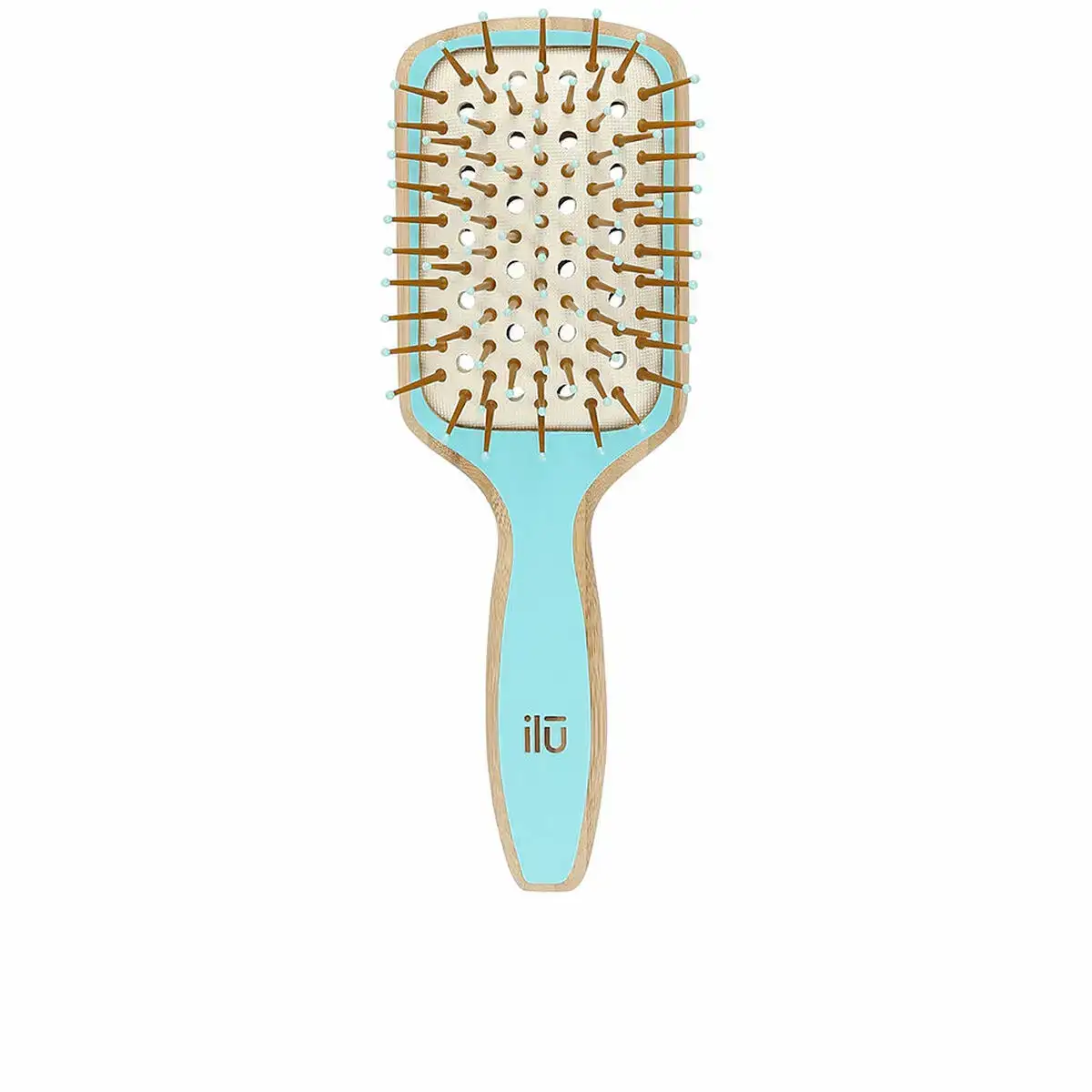 Brosse demelante ilu bamboom carre bleu_9829. DIAYTAR COTE D'IVOIRE - Votre Destination pour un Shopping Réfléchi. Découvrez notre gamme variée et choisissez des produits qui correspondent à vos valeurs et à votre style de vie.