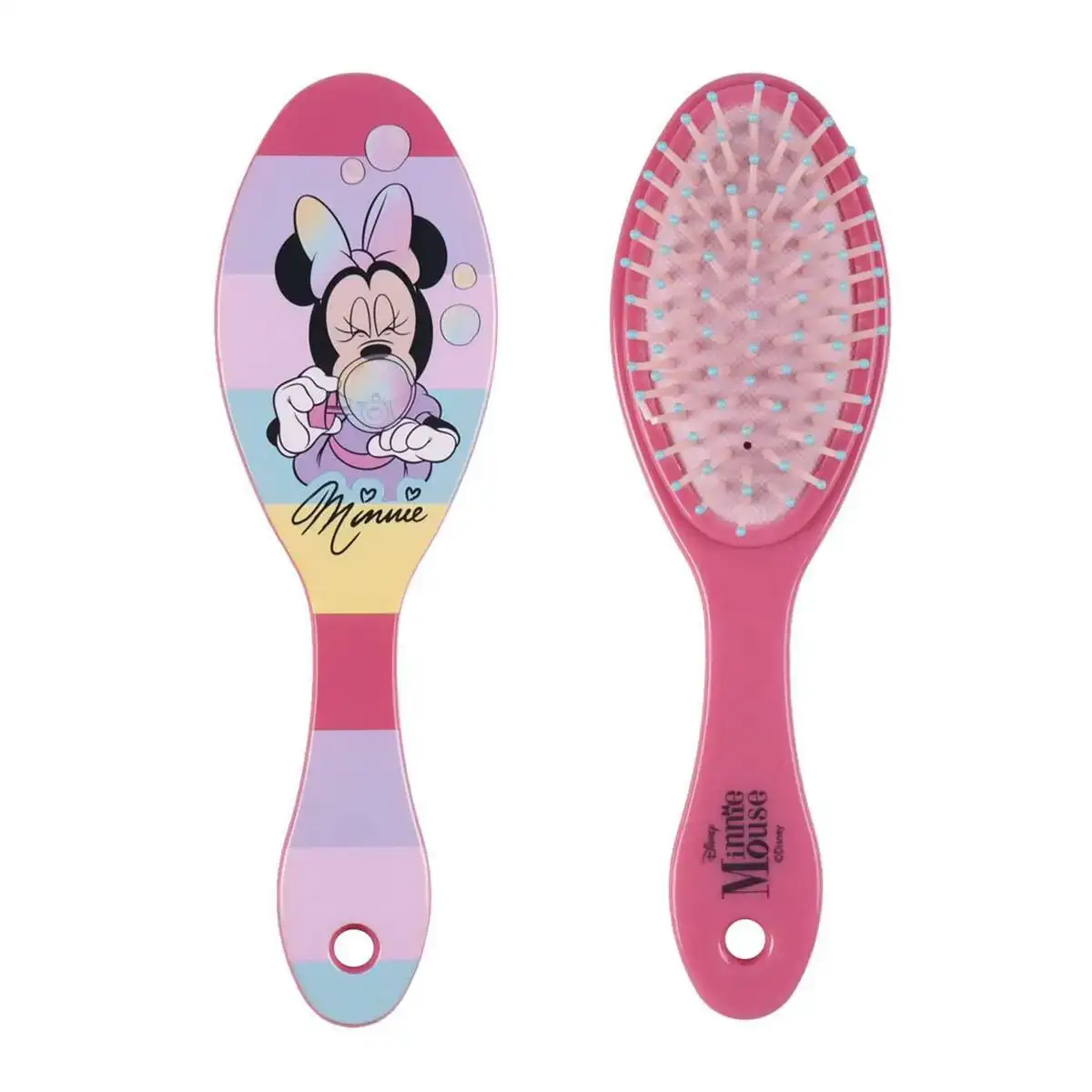 Brosse demelante minnie mouse rose_1405. Bienvenue chez DIAYTAR COTE D'IVOIRE - Où Chaque Produit a son Âme. Découvrez notre gamme et choisissez des articles qui résonnent avec votre personnalité et vos valeurs.