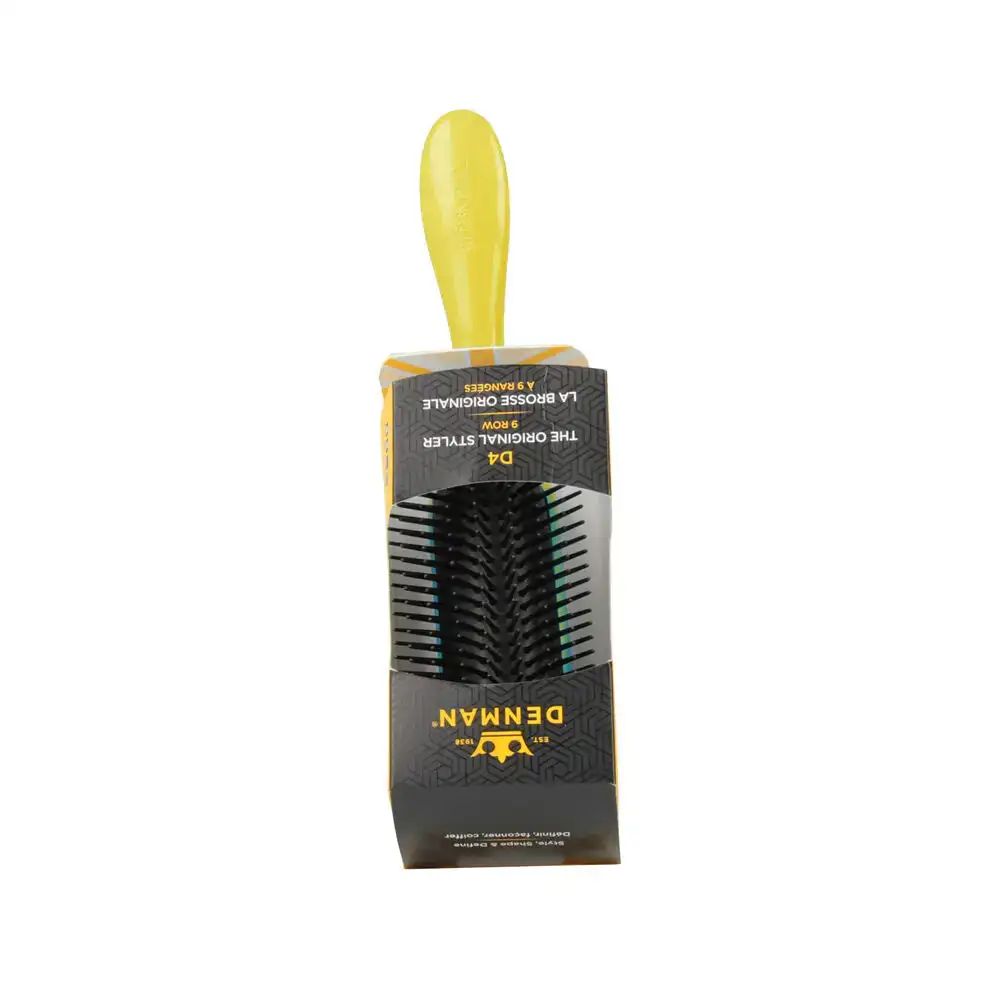 Brosse denman d4 9 row honolulu jaune_3134. Bienvenue sur DIAYTAR COTE D'IVOIRE - Où Chaque Produit a son Charme. Explorez notre sélection minutieuse et trouvez des articles qui vous séduisent et vous inspirent.