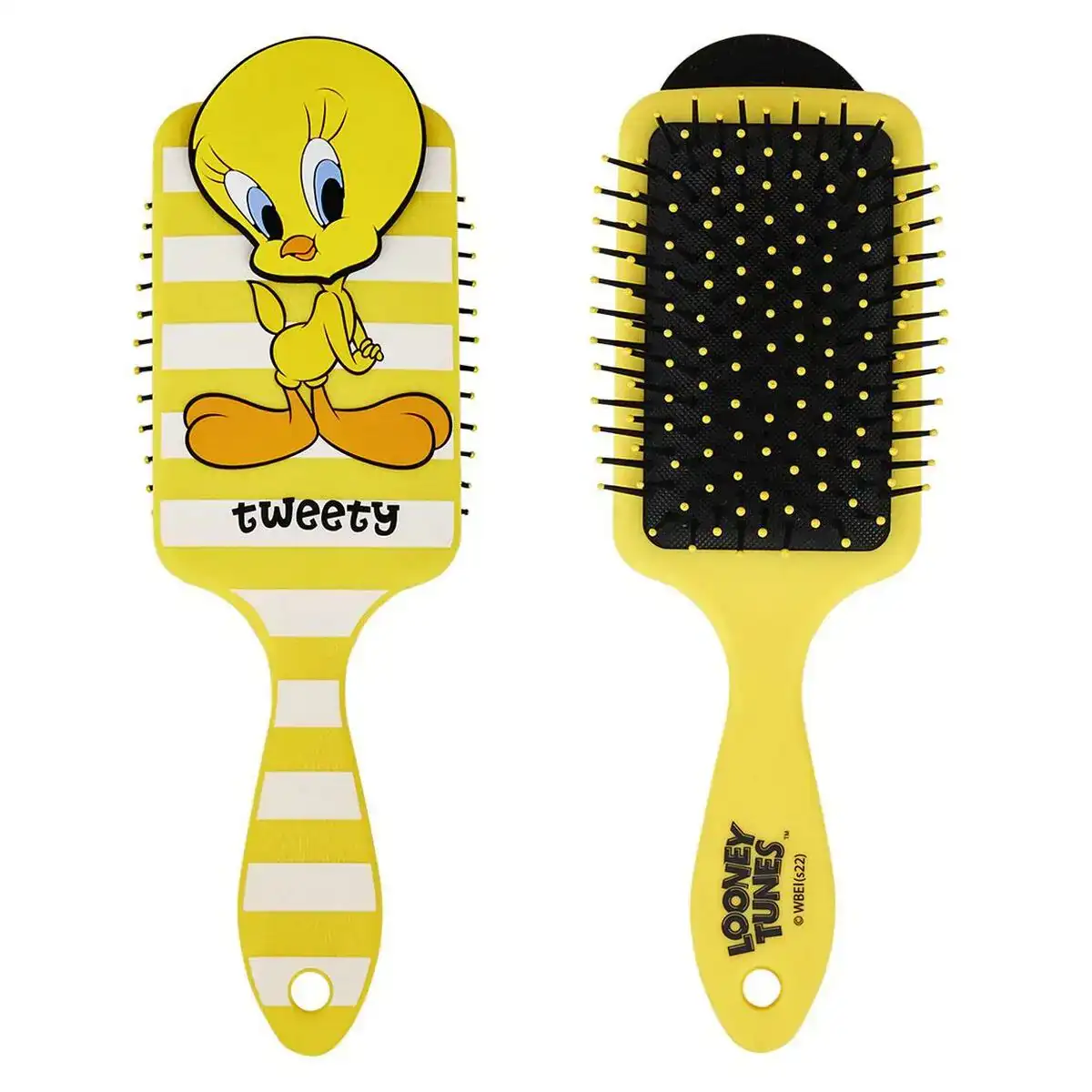 Brosse looney tunes jaune_3061. DIAYTAR COTE D'IVOIRE - Votre Paradis Shopping au Cœur du Côte d'Ivoire. Explorez notre boutique en ligne et découvrez des produits conçus pour enchanter chaque aspect de votre vie.