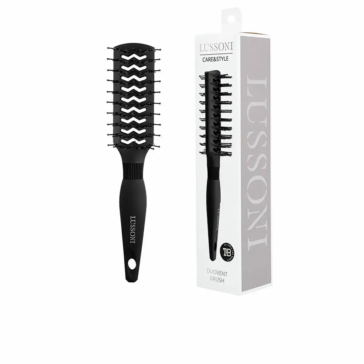 Brosse lussoni care style double_9882. DIAYTAR COTE D'IVOIRE - Où la Tradition s'Harmonise avec le Moderne. Parcourez notre gamme diversifiée et choisissez des produits qui révèlent l'âme du Côte d'Ivoire.