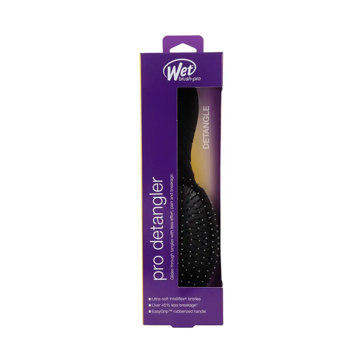 Brosse wet brush pro detangler noir_5747. DIAYTAR COTE D'IVOIRE - L'Art de Vivre le Shopping Authentique. Découvrez notre boutique en ligne et trouvez des produits qui incarnent la passion et le savoir-faire du Côte d'Ivoire.