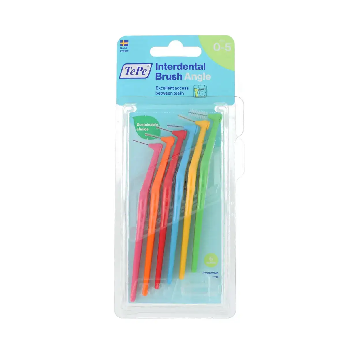 Brosses interdentaires tepe multicouleur 6 pieces _6583. DIAYTAR COTE D'IVOIRE - Là où la Diversité Rencontre la Qualité. Parcourez notre gamme complète et trouvez des produits qui incarnent la richesse et l'unicité du Côte d'Ivoire.