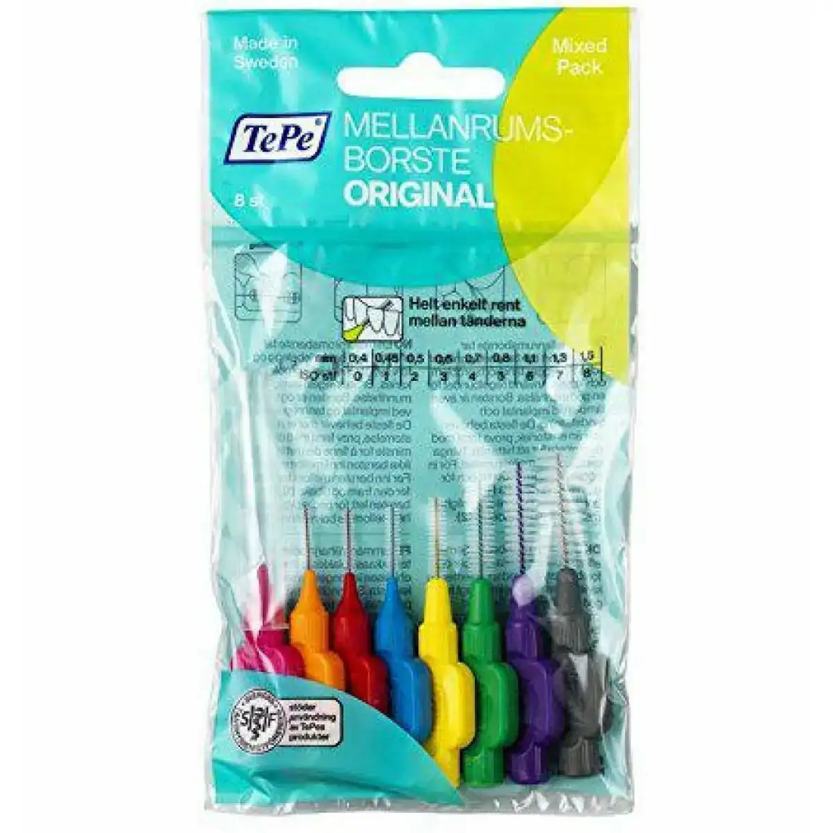 Brosses interdentaires tepe multicouleur 8 pieces _2966. Découvrez DIAYTAR COTE D'IVOIRE - Votre Source de Produits Variés et un Service Exceptionnel. Parcourez nos catégories et bénéficiez d'un service client dévoué, prêt à vous guider à chaque étape.