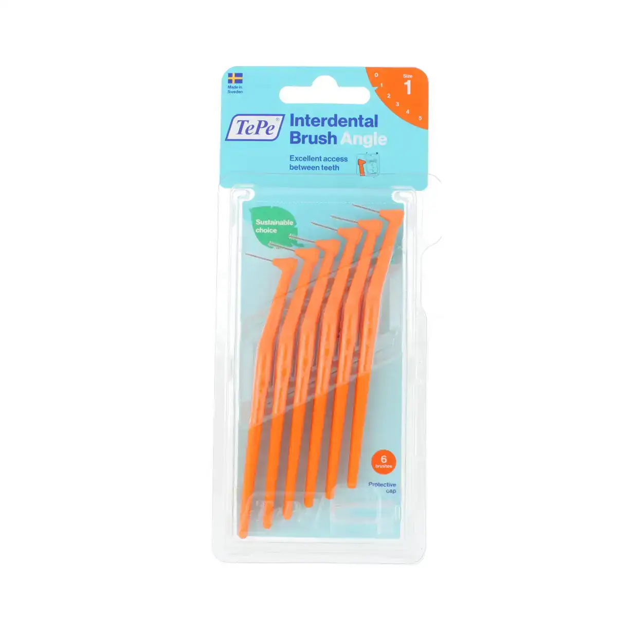 Brosses interdentaires tepe orange 6 pieces _3553. Entrez dans l'Univers de DIAYTAR COTE D'IVOIRE - Où l'Authenticité Renouvelle Votre Quotidien. Explorez notre gamme de produits et trouvez des articles qui reflètent votre essence.