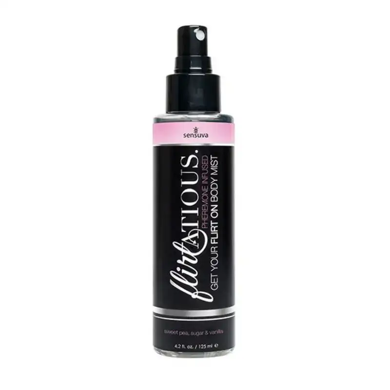Brume de corps pheronmone flirtatious vanille sucre pois de senteur 125 ml sensuva 7549_3969. DIAYTAR COTE D'IVOIRE - Là où le Shopping Devient une Expérience. Naviguez à travers notre catalogue diversifié et découvrez des produits qui ajoutent de la couleur et de la passion à votre vie.
