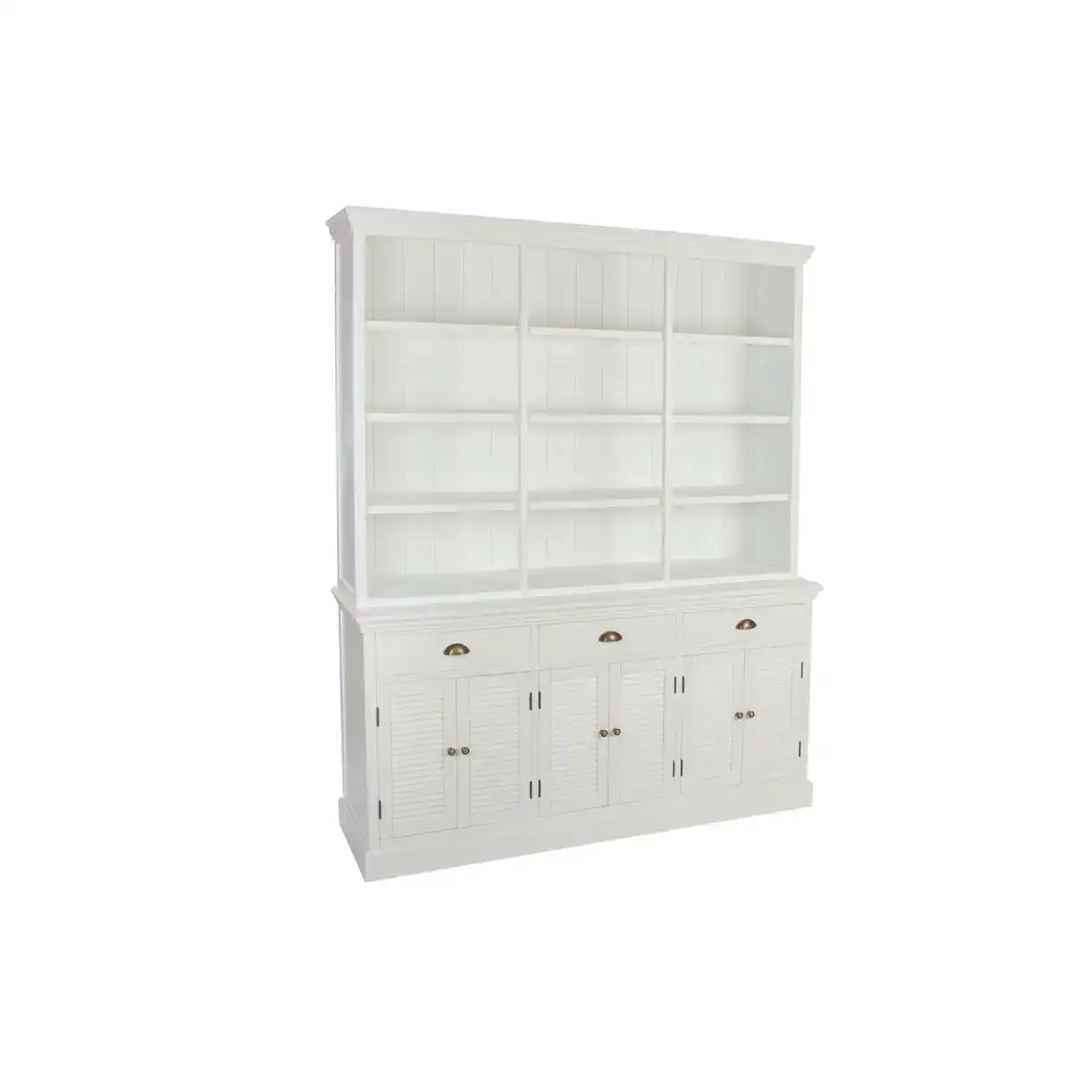 Buffet dkd home decor 165 x 37 x 204 cm sapin bois blanc_2899. DIAYTAR COTE D'IVOIRE - Où Choisir est un Voyage Cultuel. Explorez notre boutique en ligne et découvrez des produits qui célèbrent la richesse et la diversité culturelle du Côte d'Ivoire.