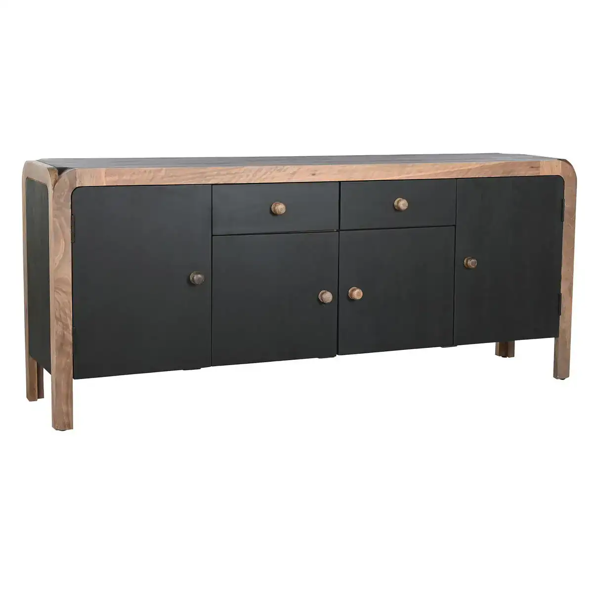 Buffet dkd home decor 177 x 38 x 75 cm naturel noir bois_9443. DIAYTAR COTE D'IVOIRE - Votre Plateforme Shopping de Confiance. Naviguez à travers nos rayons et choisissez des produits fiables qui répondent à vos besoins quotidiens.