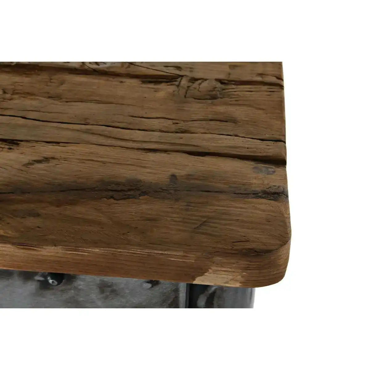 Buffet dkd home decor 83 x 40 x 102 cm gris metal bois marron_3860. DIAYTAR COTE D'IVOIRE - Où Chaque Produit a son Histoire. Découvrez notre gamme de produits, chacun portant en lui le récit de l'artisanat et de la passion, pour vous offrir une expérience de shopping authentique.