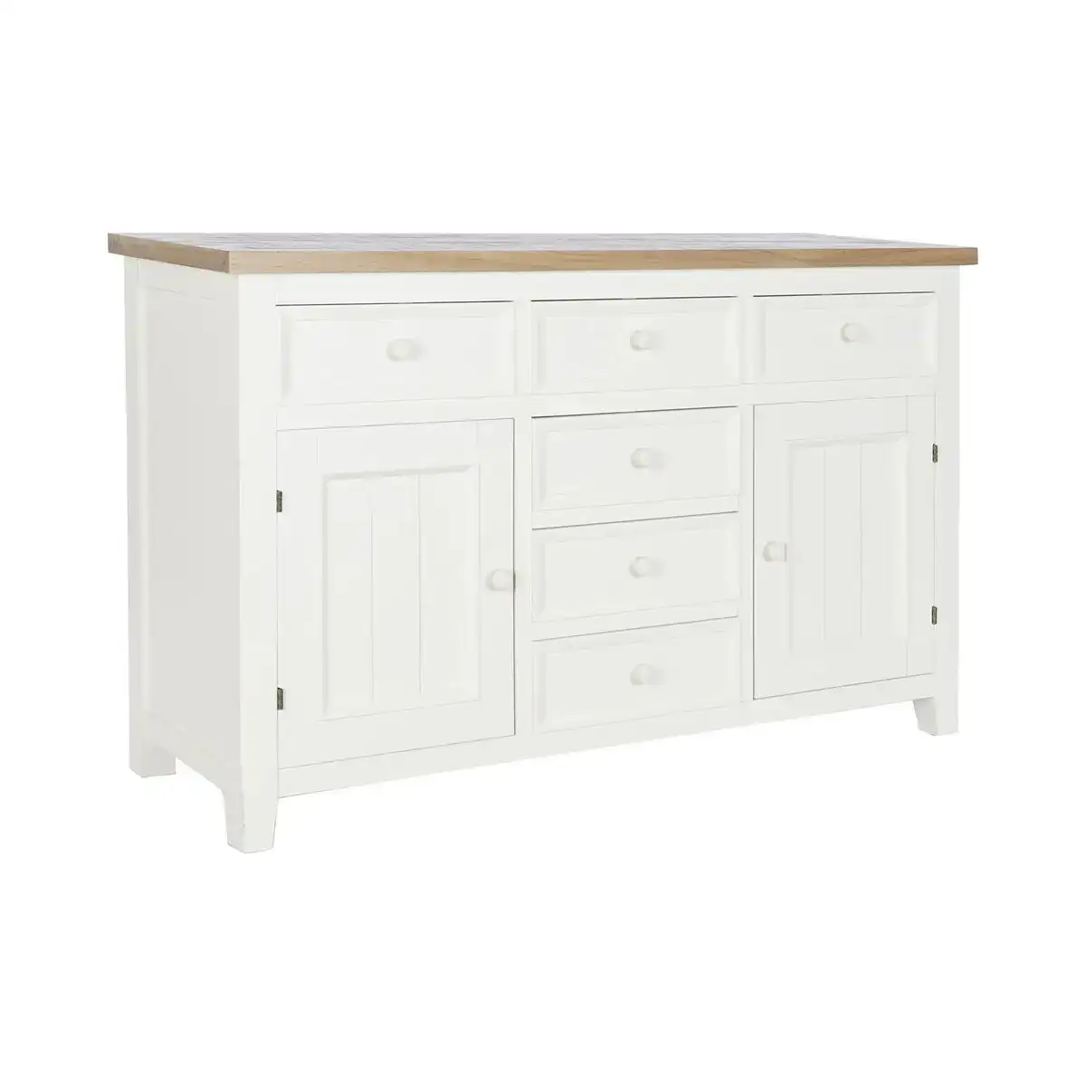 Buffet dkd home decor beige naturel bois de paulownia 122 x 40 x 77 cm_7335. DIAYTAR COTE D'IVOIRE - Là où la Beauté Rencontre la Fonctionnalité. Parcourez notre sélection pour trouver des produits qui allient esthétique et praticité, pour un quotidien sublimé.