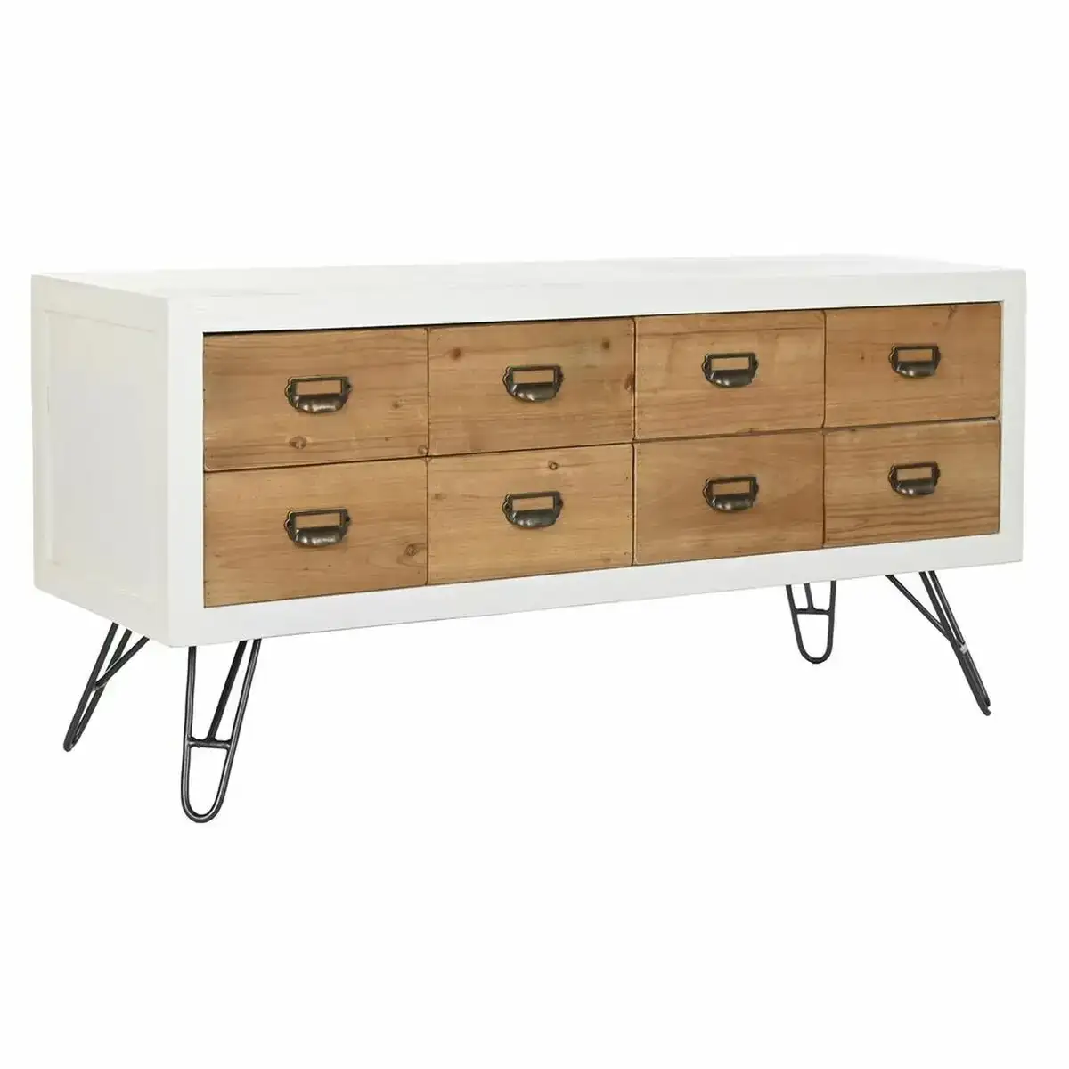 Buffet dkd home decor blanc 120 x 40 x 59 cm sapin naturel metal_4004. DIAYTAR COTE D'IVOIRE - Votre Plateforme Shopping de Confiance. Naviguez à travers nos rayons et choisissez des produits fiables qui répondent à vos besoins quotidiens.