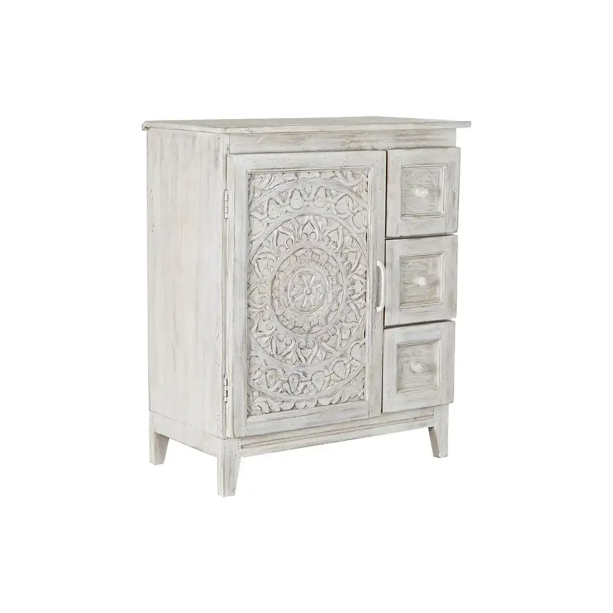 Buffet dkd home decor blanc bois de manguier 72 x 40 x 87 cm _8286. DIAYTAR COTE D'IVOIRE - Votre Destination pour un Shopping Inoubliable. Naviguez à travers notre catalogue et choisissez des produits qui vous marquent par leur originalité.