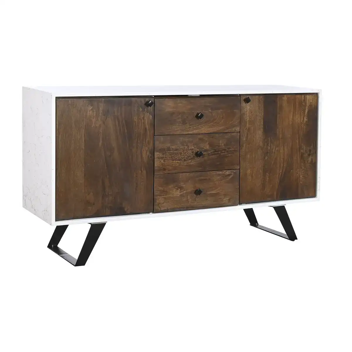 Buffet dkd home decor blanc brun fonce bois de manguier 150 x 40 x 80 cm_3757. DIAYTAR COTE D'IVOIRE - Votre Destination Shopping de Confiance. Naviguez à travers notre boutique en ligne et profitez d'une sélection soigneusement choisie de produits qui répondent à toutes vos exigences.