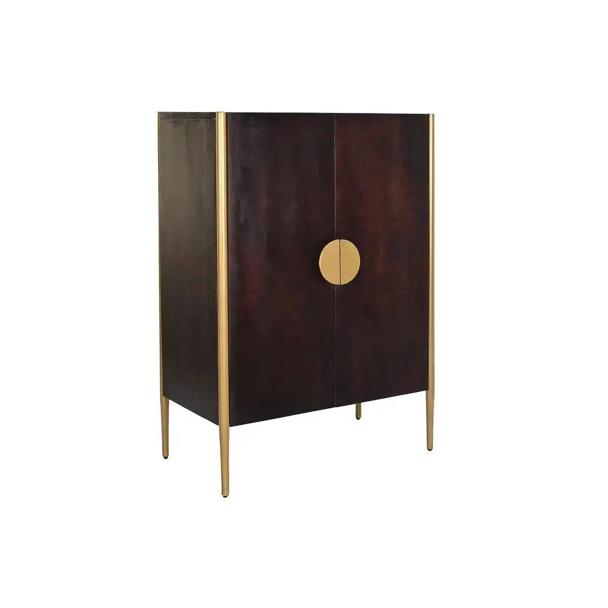 Buffet dkd home decor bois metal noir 80 x 40 x 120 cm_3214. DIAYTAR COTE D'IVOIRE - Votre Source de Trouvailles uniques. Naviguez à travers notre catalogue et trouvez des articles qui vous distinguent et reflètent votre unicité.