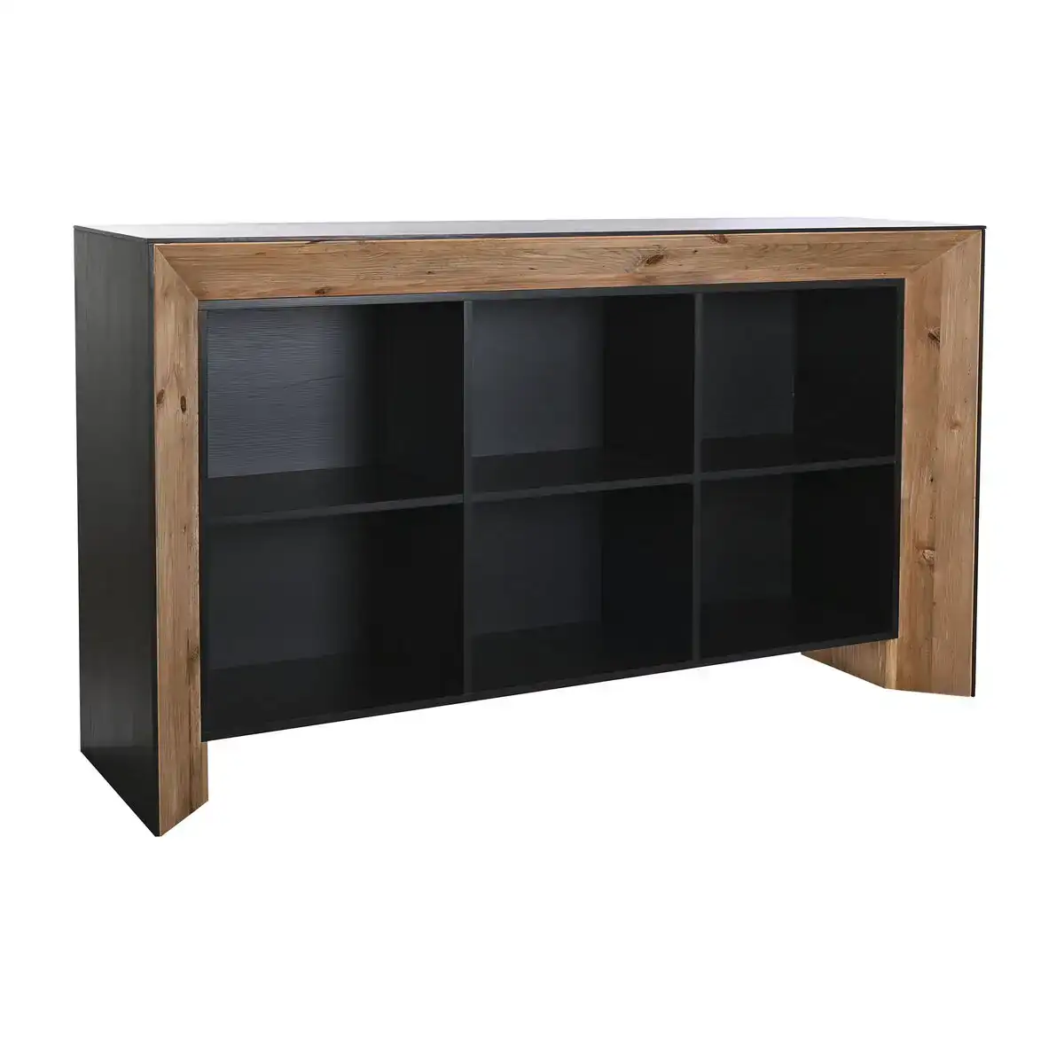 Buffet dkd home decor marron noir pin bois recycle 182 x 50 x 107_7011. DIAYTAR COTE D'IVOIRE - Là où le Chic Rencontre la Tradition. Naviguez à travers notre catalogue et choisissez des produits qui équilibrent l'élégance intemporelle et l'innovation moderne.