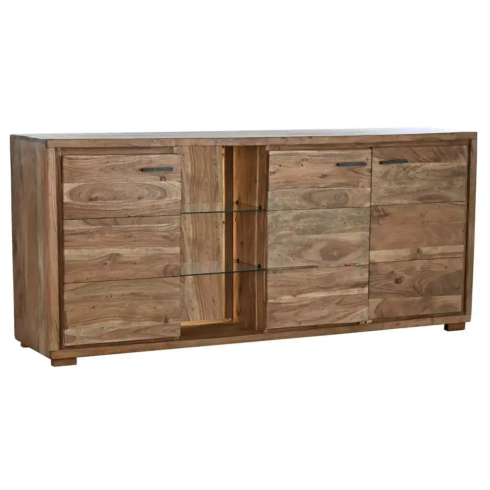 Buffet dkd home decor marron verre acacia 175 x 40 x 78 cm _5743. DIAYTAR COTE D'IVOIRE - Votre Destination de Shopping Authentique au Côte d'Ivoire. Plongez dans notre boutique en ligne pour découvrir des produits qui célèbrent la riche culture et l'artisanat du pays.