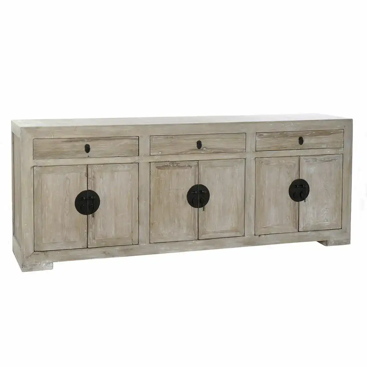 Buffet dkd home decor metal bois 220 x 45 x 86 cm _3233. DIAYTAR COTE D'IVOIRE - L'Art du Shopping Éclairé. Parcourez notre catalogue et choisissez parmi des produits de qualité qui satisferont vos besoins et votre style.