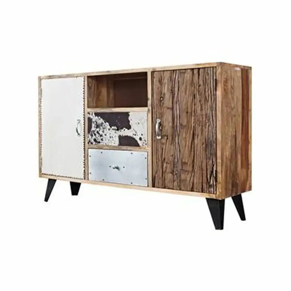 Buffet dkd home decor metal bois de manguier 140 x 40 x 111 cm _6280. DIAYTAR COTE D'IVOIRE - Votre Destination pour un Shopping Unique. Parcourez notre catalogue et trouvez des articles qui expriment votre singularité et votre style.