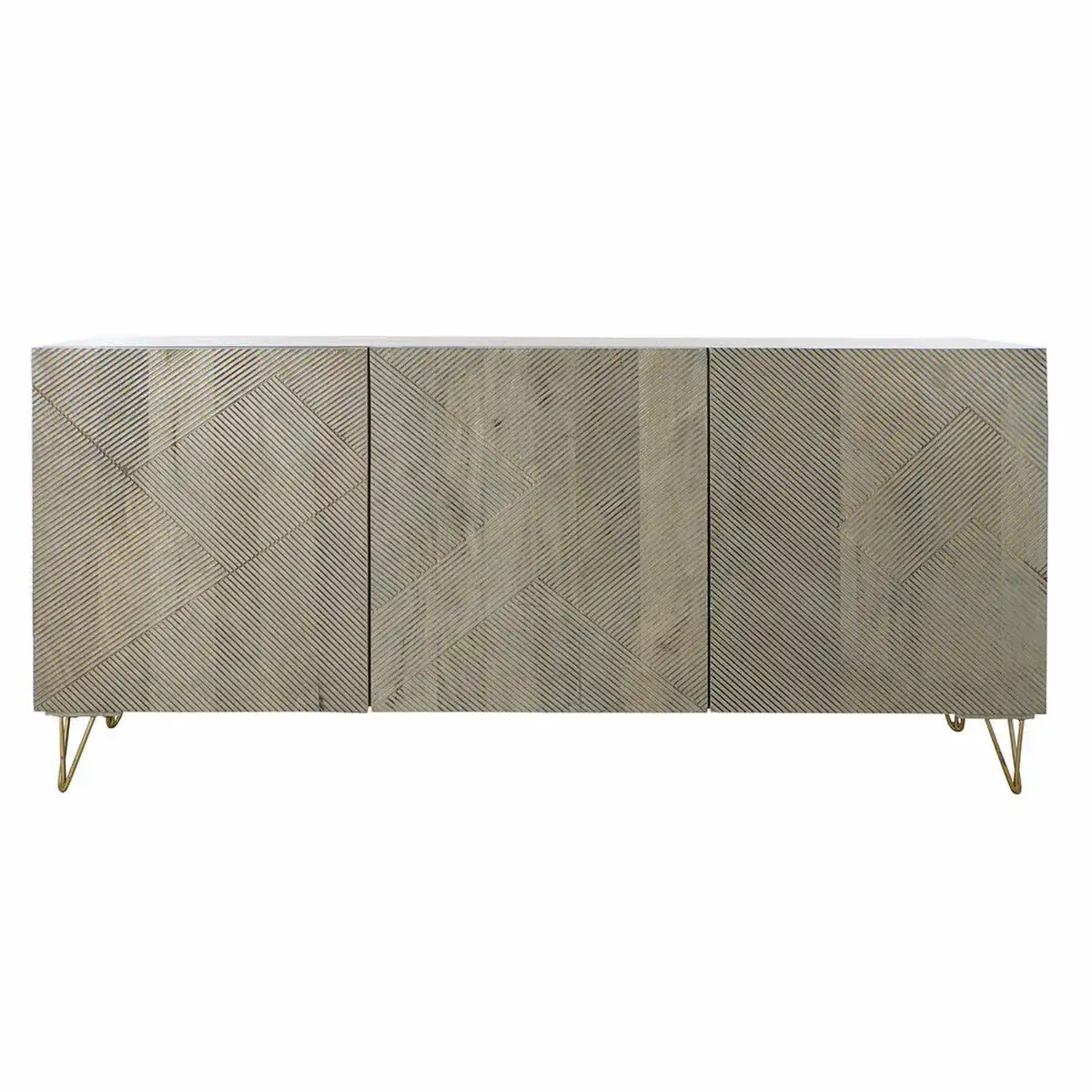 Buffet dkd home decor metal bois de manguier 160 x 45 x 75 cm _1608. DIAYTAR COTE D'IVOIRE - Où Choisir est un Voyage Cultuel. Explorez notre boutique en ligne et découvrez des produits qui célèbrent la richesse et la diversité culturelle du Côte d'Ivoire.