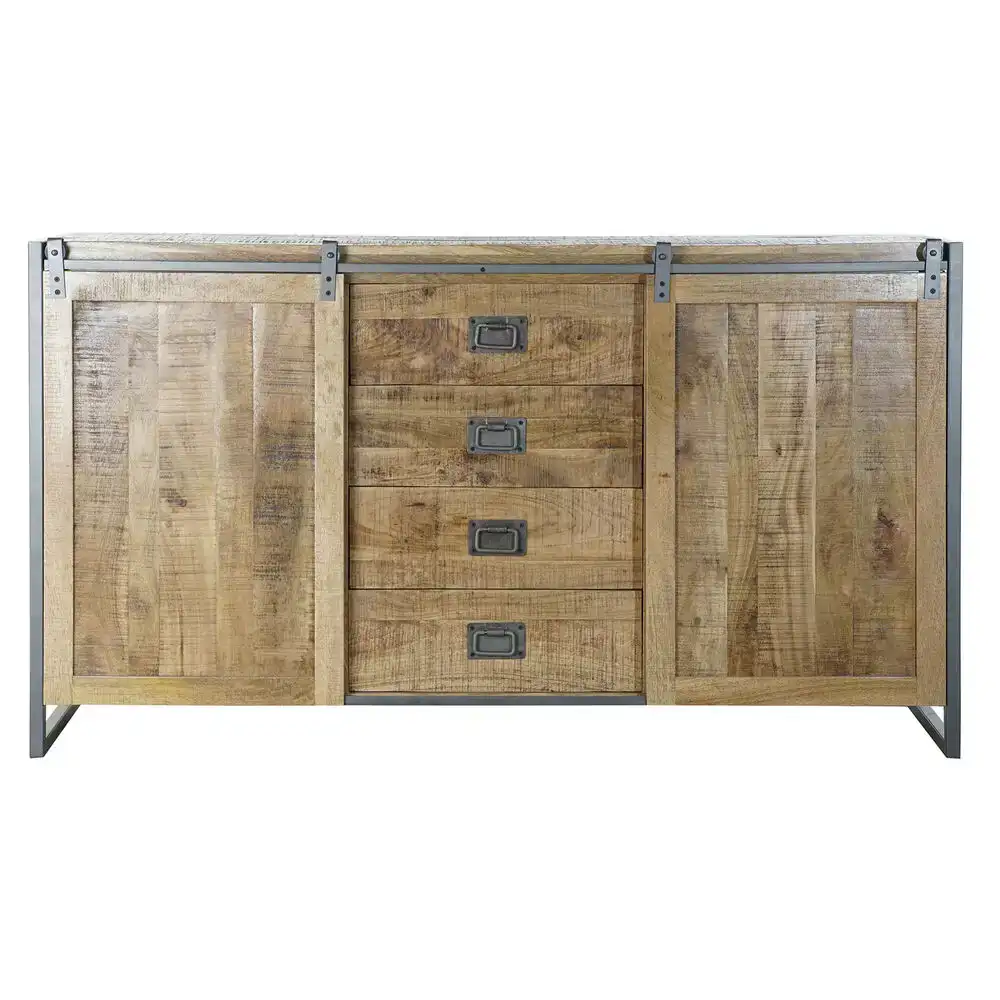 Buffet dkd home decor metal bois de manguier 160 x 45 x 88 cm _1624. DIAYTAR COTE D'IVOIRE - L'Art de Choisir, l'Art de Vivre. Parcourez notre boutique en ligne et découvrez des produits qui transforment chaque choix en une expérience enrichissante.
