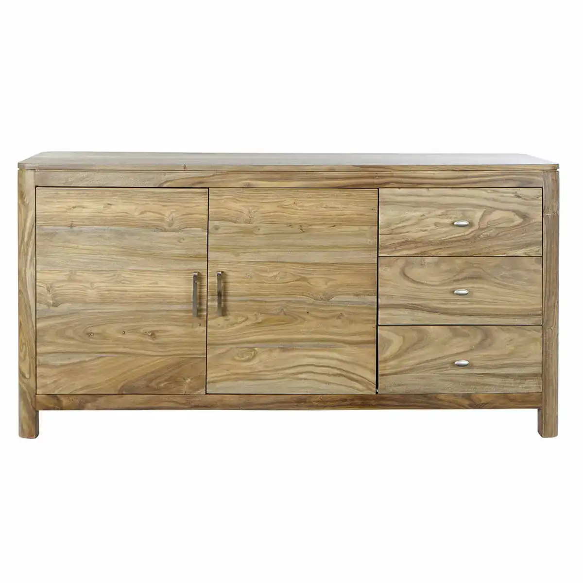 Buffet dkd home decor naturel 145 x 44 x 76 cm_4211. DIAYTAR COTE D'IVOIRE - Où la Qualité est Notre Engagement. Explorez notre boutique en ligne pour découvrir des produits conçus pour vous apporter satisfaction et plaisir.