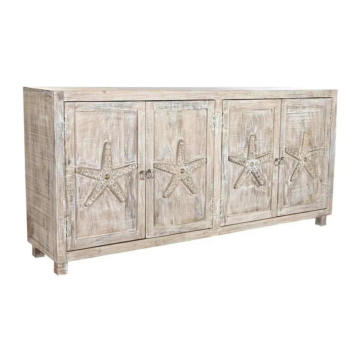 Buffet dkd home decor naturel blanc bois de manguier 193 x 40 6 x 91 4 cm _5007. DIAYTAR COTE D'IVOIRE - Où Choisir Devient une Expression de Soi. Découvrez notre boutique en ligne et trouvez des articles qui révèlent votre personnalité et votre style.