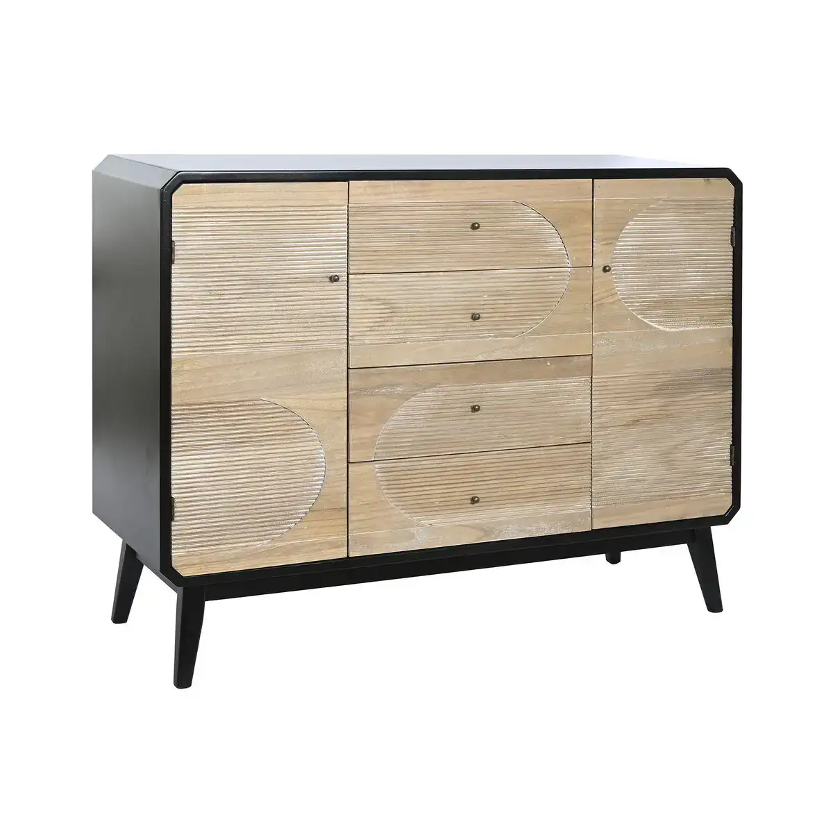 Buffet dkd home decor noir bois 120 x 40 x 90 cm _5074. Entrez dans l'Univers de DIAYTAR COTE D'IVOIRE - Où Choisir est un Voyage. Explorez notre gamme diversifiée et trouvez des articles qui répondent à tous vos besoins et envies.