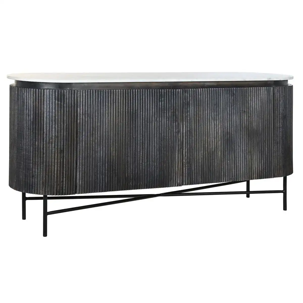 Buffet dkd home decor noir gris blanc marbre bois de manguier 160 x 45 x 75 cm _8908. DIAYTAR COTE D'IVOIRE - Votre Destination pour un Shopping Unique. Parcourez notre catalogue et trouvez des articles qui vous inspirent et vous édifient.