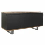 Buffet dkd home decor noir marron bois de manguier 160 x 42 x 72 cm_1658. DIAYTAR COTE D'IVOIRE - Votre Boutique en Ligne, Votre Identité. Naviguez à travers notre plateforme et choisissez des articles qui expriment qui vous êtes et ce que vous chérissez.
