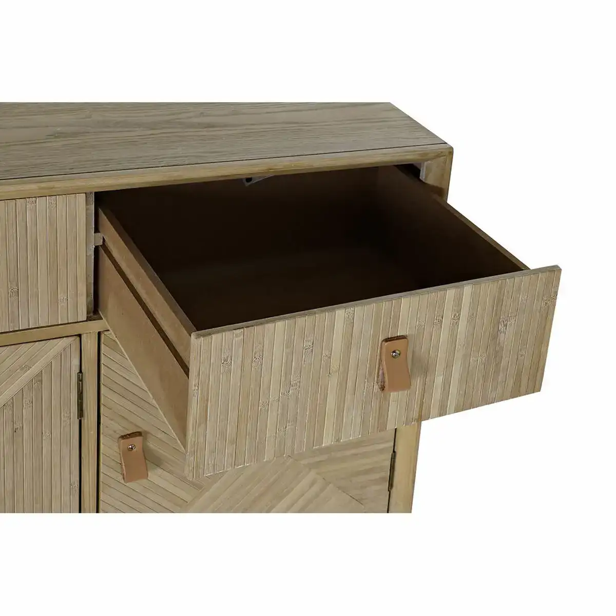 Buffet dkd home decor sapin naturel noir metal mdf 120 x 35 x 86 cm _3676. DIAYTAR COTE D'IVOIRE - L'Art de Choisir, l'Art de Vivre. Parcourez notre boutique en ligne et découvrez des produits qui transforment chaque choix en une expérience enrichissante.