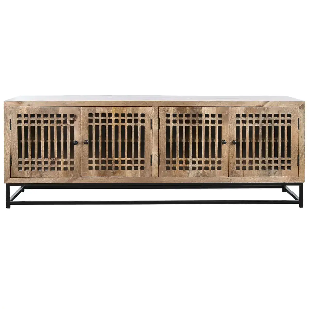 Buffet dkd home decor verre bois de manguier 170 x 40 x 65 cm_1016. DIAYTAR COTE D'IVOIRE - L'Art de Vivre le Shopping Authentique. Découvrez notre boutique en ligne et trouvez des produits qui célèbrent la culture et l'héritage du Côte d'Ivoire.