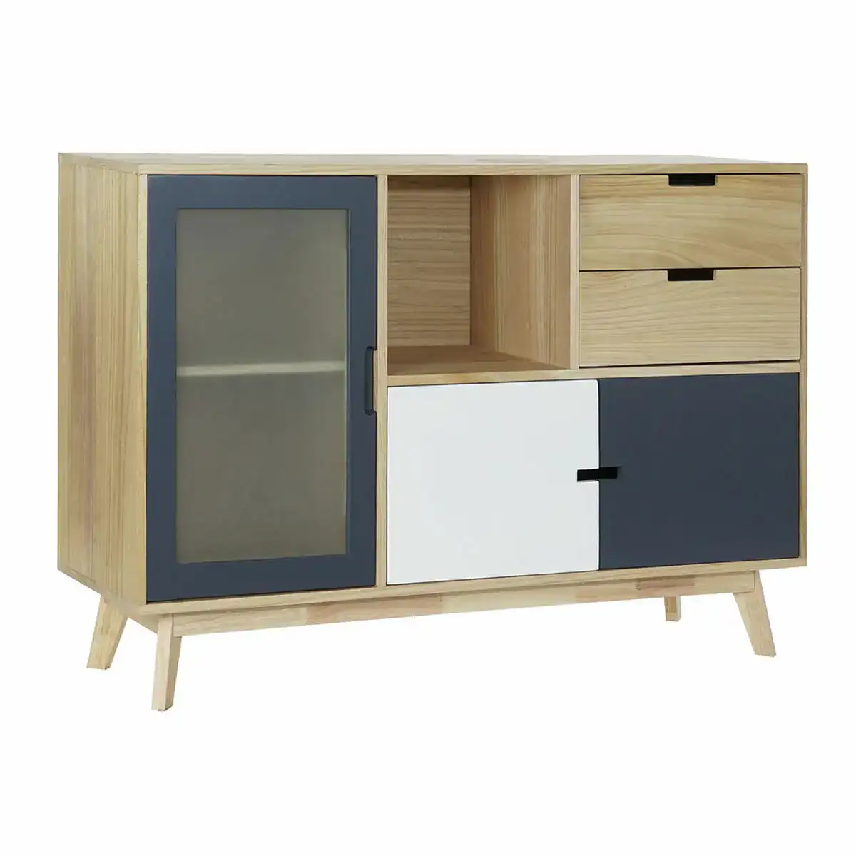 Buffet dkd home decor verre bois de paulownia bois mdf 120 x 35 x 80 cm _4396. DIAYTAR COTE D'IVOIRE - Là où Chaque Achat Contribue à un Rêve. Naviguez à travers notre boutique en ligne et soutenez des artisans talentueux tout en acquérant des trésors.