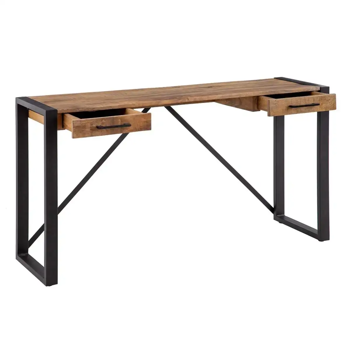 Bureau 140 x 40 x 78 cm bois fer_2021. Bienvenue sur DIAYTAR COTE D'IVOIRE - Où le Shopping est une Affaire Personnelle. Découvrez notre sélection et choisissez des produits qui reflètent votre unicité et votre individualité.