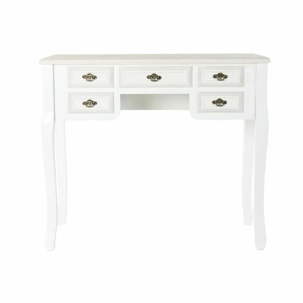Bureau dkd home decor 90 x 40 x 78 cm blanc bois mdf_5404. DIAYTAR COTE D'IVOIRE - Votre Destination pour un Shopping Réfléchi. Découvrez notre gamme variée et choisissez des produits qui correspondent à vos valeurs et à votre style de vie.