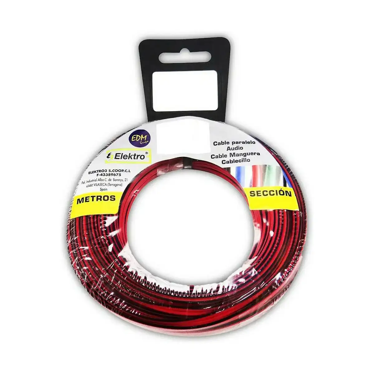 Cable audio edm 2 x 1 5 mm rouge noir 15 m_1919. DIAYTAR COTE D'IVOIRE - Votre Plateforme Shopping de Confiance. Naviguez à travers nos rayons et choisissez des produits fiables qui répondent à vos besoins quotidiens.