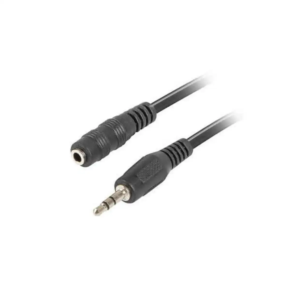 Cable audio jack 3 5 mm lanberg noir_3838. DIAYTAR COTE D'IVOIRE - L'Univers de l'Élégance Accessible. Plongez dans notre catalogue et choisissez des produits qui allient sophistication et accessibilité pour un shopping exquis.