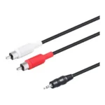 Cable audio jack vers 2 rca tm electron 1 5 m_1731. Bienvenue chez DIAYTAR COTE D'IVOIRE - Où Chaque Achat Fait une Différence. Découvrez notre gamme de produits qui reflètent l'engagement envers la qualité et le respect de l'environnement.