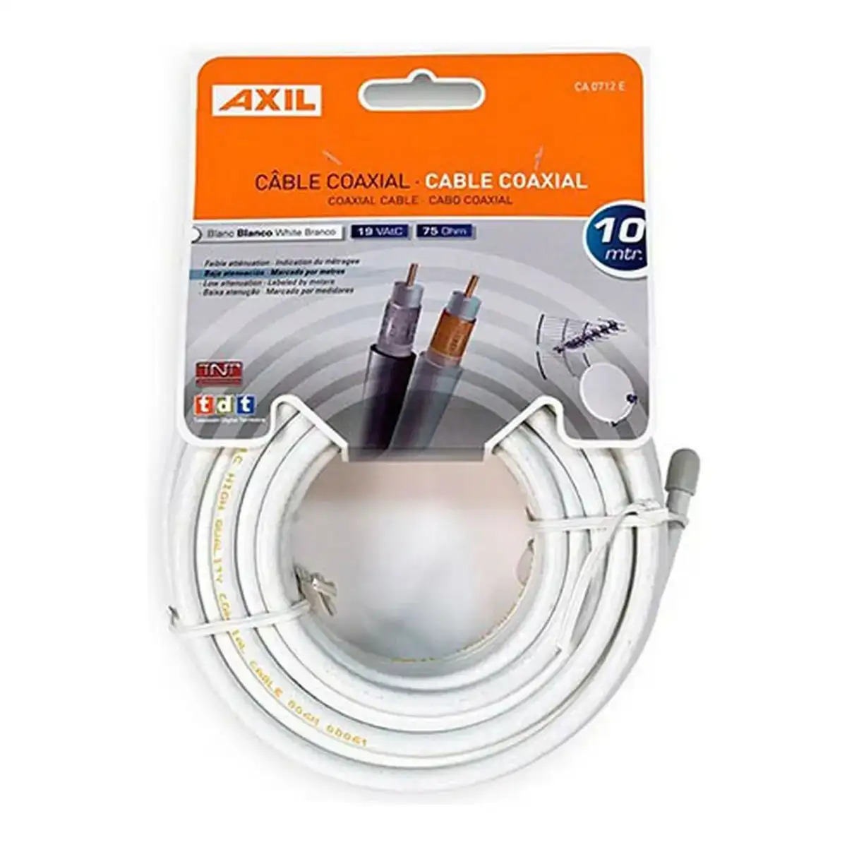 Cable coaxial antenne tv engel 10 m_1333. Bienvenue sur DIAYTAR COTE D'IVOIRE - Où Choisir est un Voyage Sensoriel. Plongez dans notre catalogue et trouvez des produits qui éveillent vos sens et embellissent votre quotidien.