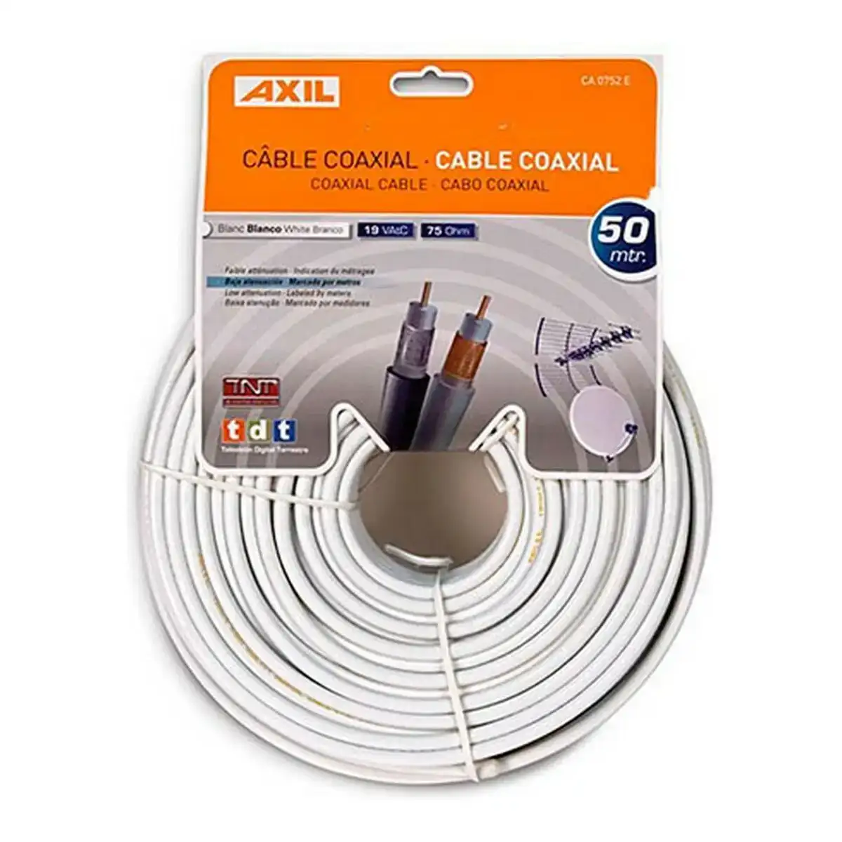 Cable coaxial antenne tv engel 50 m_3254. DIAYTAR COTE D'IVOIRE - L'Art de Vivre le Shopping Inspiré. Parcourez notre catalogue et choisissez des produits qui reflètent votre passion pour la beauté et l'authenticité.