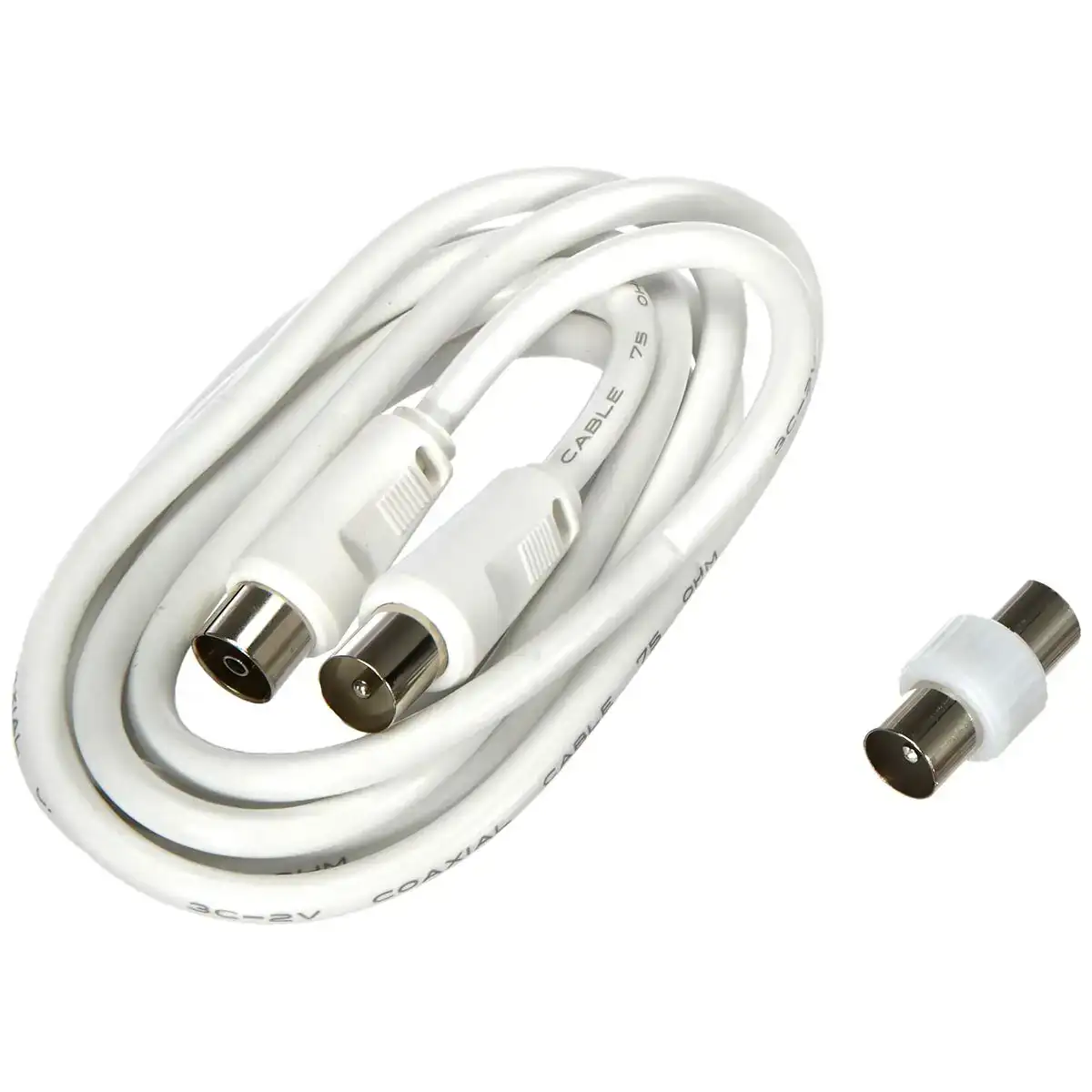 Cable coaxial antenne tv meliconi 2 m blanc reconditionne d _8472. DIAYTAR COTE D'IVOIRE - Où Votre Shopping Prend Vie. Explorez notre boutique en ligne pour trouver des articles qui vous ressemblent et qui ajoutent de l'éclat à votre quotidien.