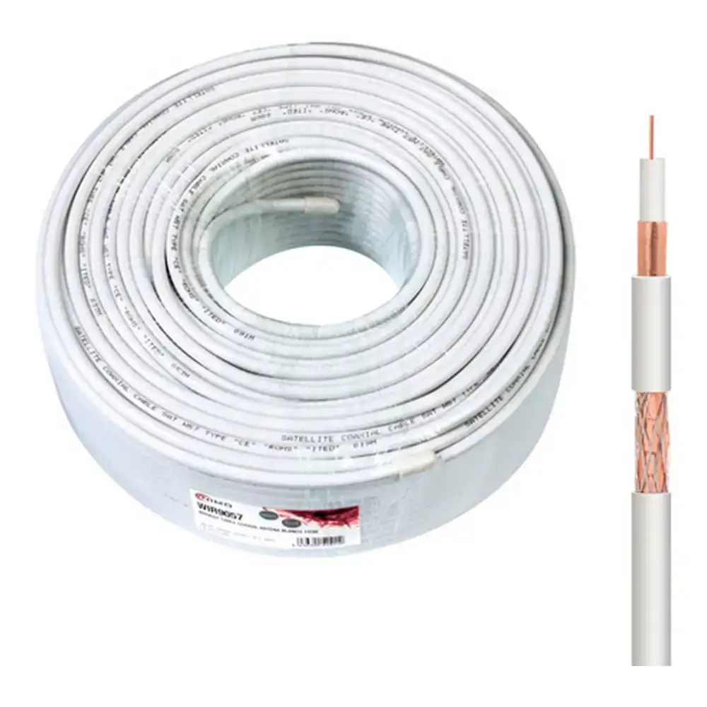 Cable coaxial antenne tv nimo 100 m_6642. DIAYTAR COTE D'IVOIRE - Votre Destination pour un Shopping Inégalé. Naviguez à travers notre sélection minutieuse pour trouver des produits qui répondent à tous vos besoins.