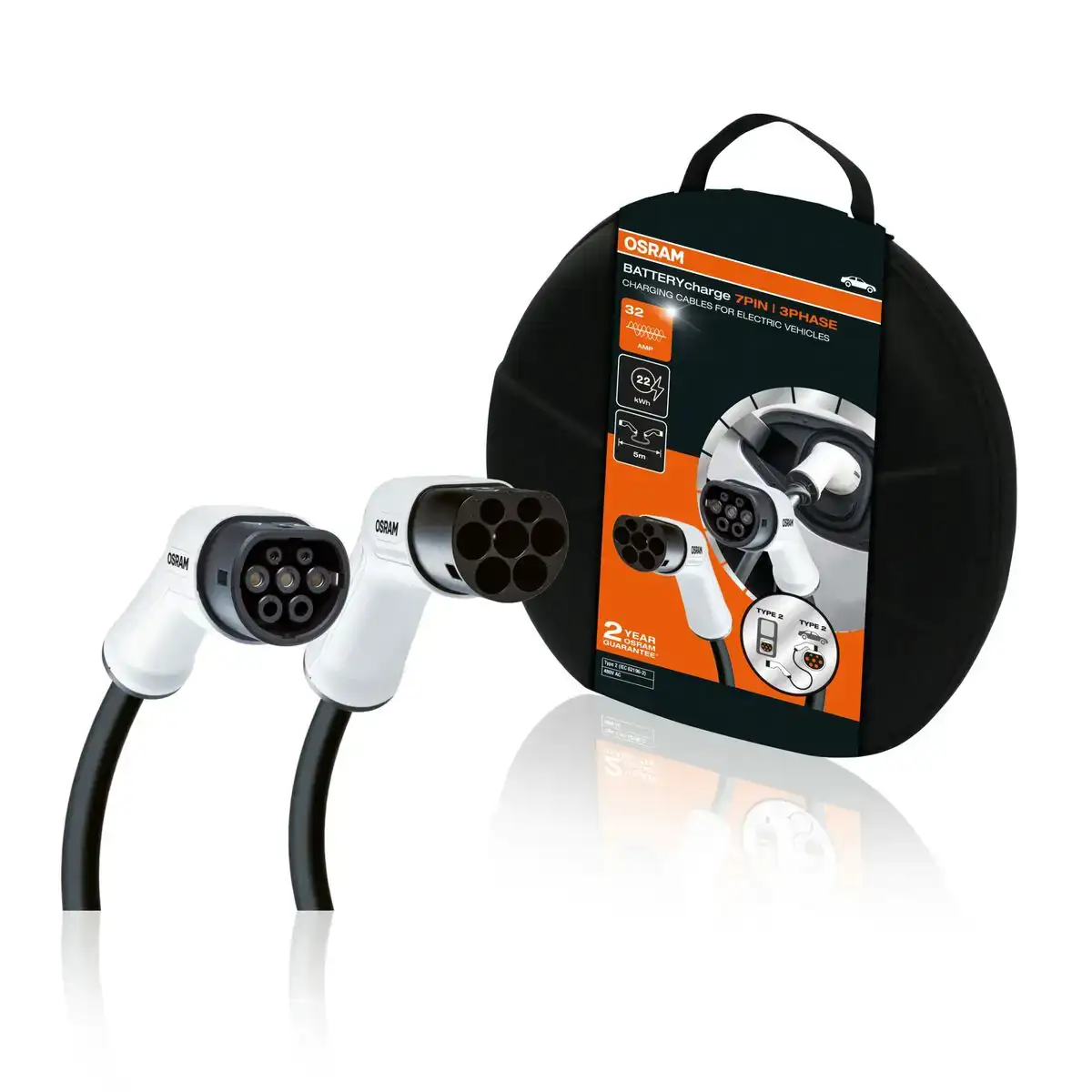 Cable de chargement pour voiture electrique osram osocc23p05 22000 w 32 a phase 3_3384. DIAYTAR COTE D'IVOIRE - L'Art du Shopping Distinctif. Naviguez à travers notre gamme soigneusement sélectionnée et choisissez des produits qui définissent votre mode de vie.